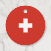 Schweiz Geschenkanhänger (Rückseite)