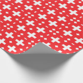 Schweiz Geschenkpapier (Ecke)