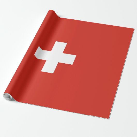 Schweiz Geschenkpapier (Ungerollt)