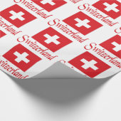 Schweiz Geschenkpapier (Ecke)