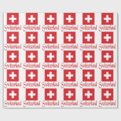 Schweiz Geschenkpapier (Flach)