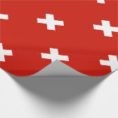 Schweiz Geschenkpapier (Ecke)