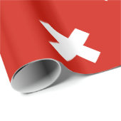 Schweiz Geschenkpapier (Rolleneckpunkt)