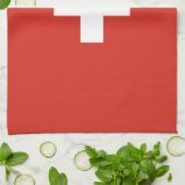 Schweiz Geschirrtuch (Gefaltet)