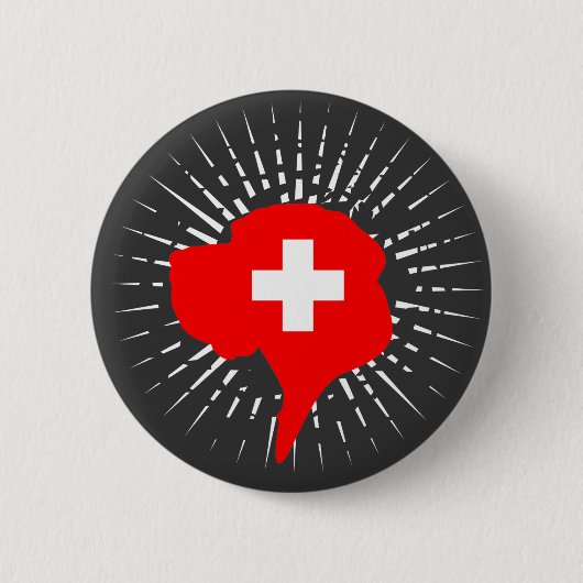 Schweiz Great Dane Button (Vorderseite)