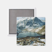 Schweiz, Grindelwald, Berner Alpen, Aussicht Magnet (Vorderseite/Rückseite)