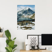 Schweiz, Grindelwald, Berner Alpen, Aussicht Poster (Heimbüro)