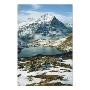 Schweiz, Grindelwald, Berner Alpen, Sicht Fotodruck