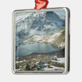 Schweiz, Grindelwald, Berner Alpen, Sicht Silbernes Ornament (Links)