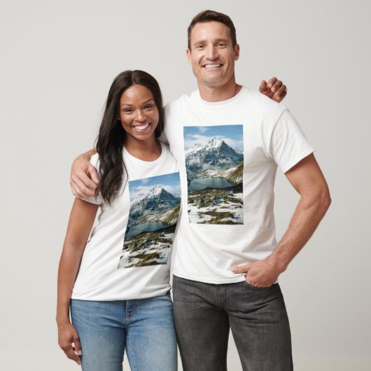 Schweiz, Grindelwald, Berner Alpen, Sicht T-Shirt (Unisex)