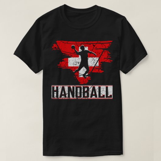 Schweiz Handball 1 T-Shirt (Design vorne)