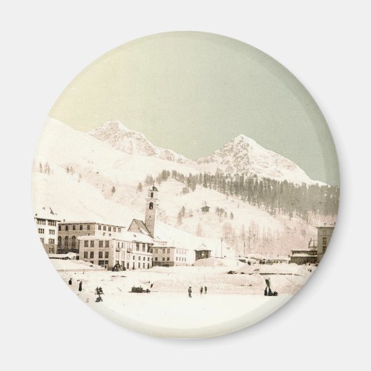Schweiz im Winter Magnet (Vorne)