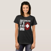 Schweiz In meiner DNA Schweizer T-Shirt (Vorne ganz)