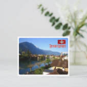 Schweiz - Interlaken - Postkarte (Stehend Vorderseite)