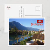 Schweiz - Interlaken - Postkarte (Vorne/Hinten)