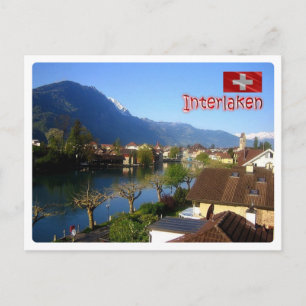 Schweiz - Interlaken - Postkarte