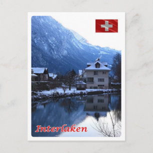 Schweiz - Interlaken - Postkarte