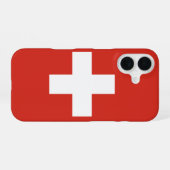Schweiz iPhone 16 Hülle (Rückseite (Horizontal))