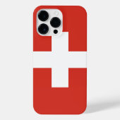 Schweiz iPhone Hülle (Rückseite)