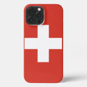 Schweiz iPhone Hülle (Rückseite)
