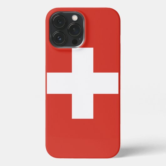 Schweiz iPhone Hülle (Rückseite)