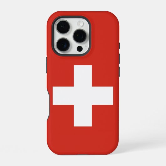Schweiz iPhone Hülle (Rückseite)