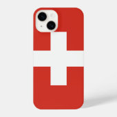 Schweiz iPhone Hülle (Rückseite)