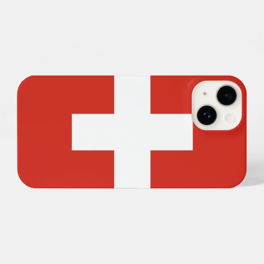 Schweiz iPhone Hülle (Rückseite (Horizontal))