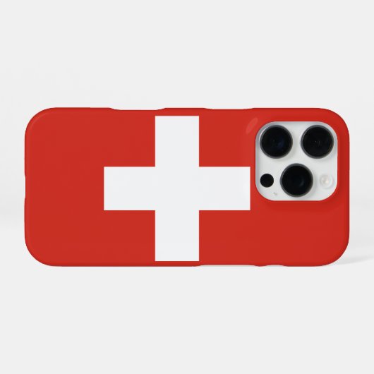 Schweiz iPhone Hülle (Rückseite (Horizontal))