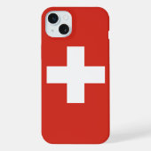 Schweiz iPhone Hülle (Rückseite)