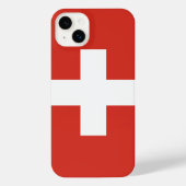 Schweiz iPhone Hülle (Rückseite)
