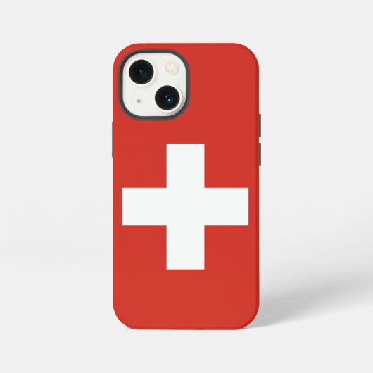 Schweiz iPhone Hülle (Rückseite)