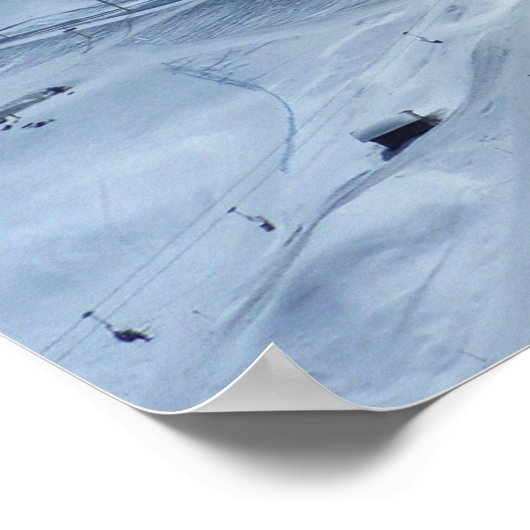 Schweiz Jungfrau, Kleine Scheidegg Poster (Ecke)