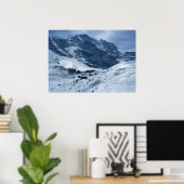 Schweiz Jungfrau, Kleine Scheidegg Poster (Heimbüro)