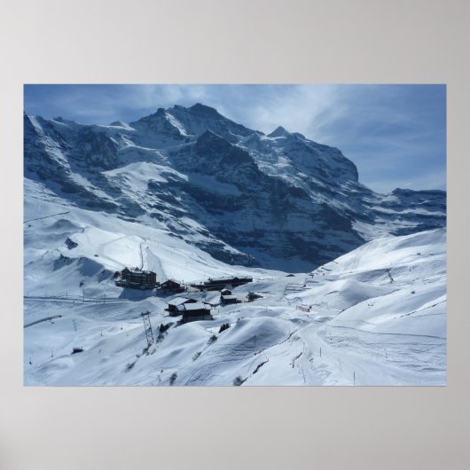 Schweiz Jungfrau, Kleine Scheidegg Poster (Vorne)