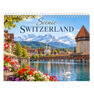 Schweiz-Kalender mit atemberaubenden Landschaften Kalender