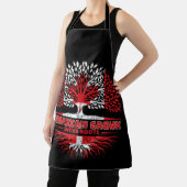 Schweiz Kanadisches Treuhandflagge Schweiz Schürze (InSitu)