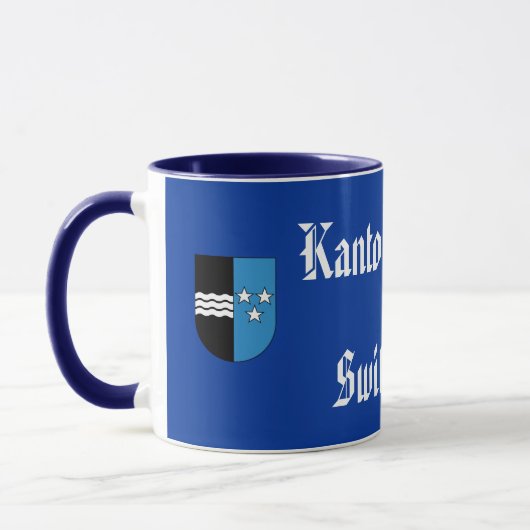 Schweiz: Kanton Aargau Tasse (Links)
