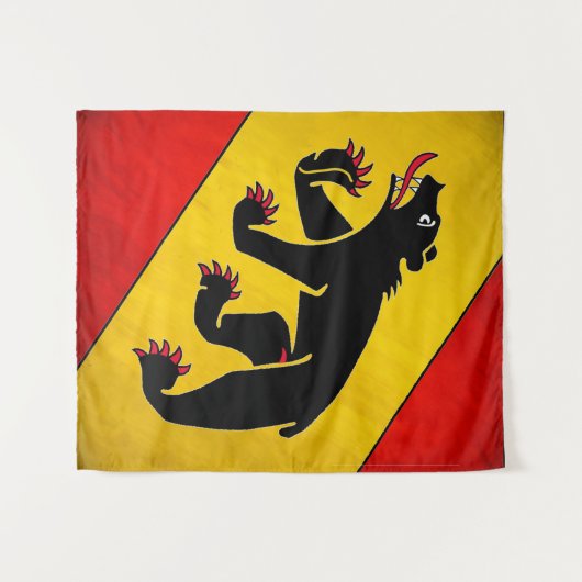 " Schweiz: Kanton Bern ... " Wandteppich (Vorderseite (Horizontal))