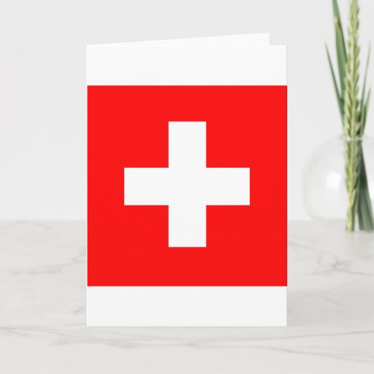 Schweiz Karte (Vorderseite)