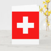 Schweiz Karte (Gelbe Blume)