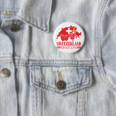 Schweiz Karte Flag Seit 1291 Berge Button (Beispiel)