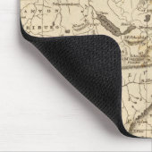 Schweiz Karte von Arrowsmith Mousepad (Ecke)