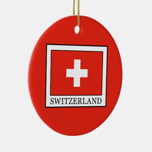 Schweiz Keramik Ornament (Rechts)