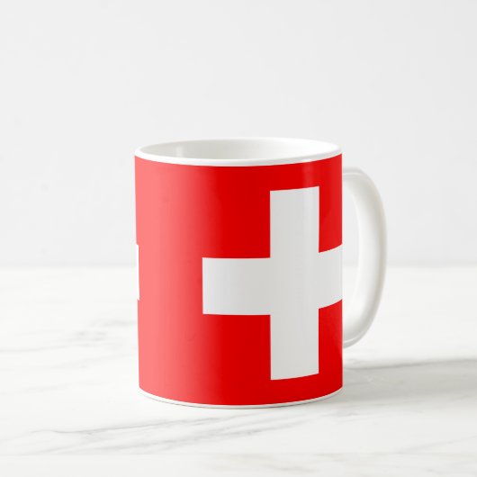 Schweiz Keramik Tasse (VorderseiteRechts)