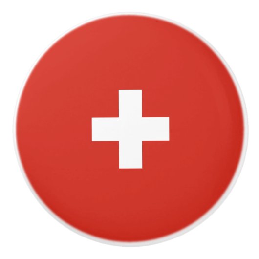 Schweiz Keramikknauf (Vorderseite)