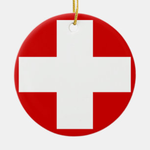 Schweiz Keramikornament