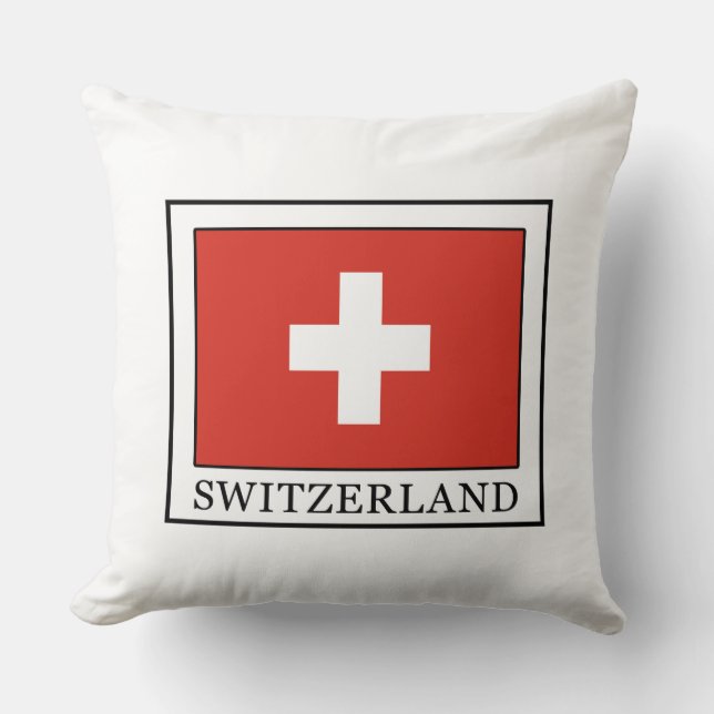 Schweiz Kissen (Vorderseite)