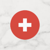 Schweiz Konfetti (Klein Vorderseite)