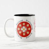 Schweiz Kuh Tasse (Links)